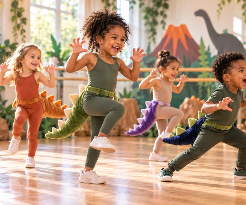 Dinosaur Dance Adventure class